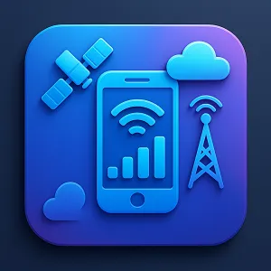 Icon for Mobile & Wireless Communication